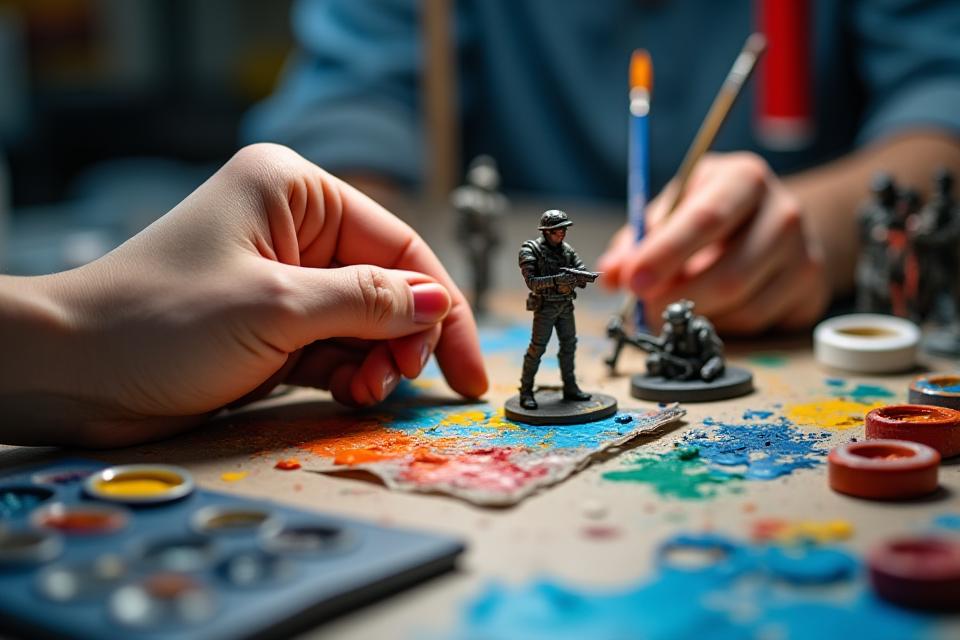 Model Painting Station